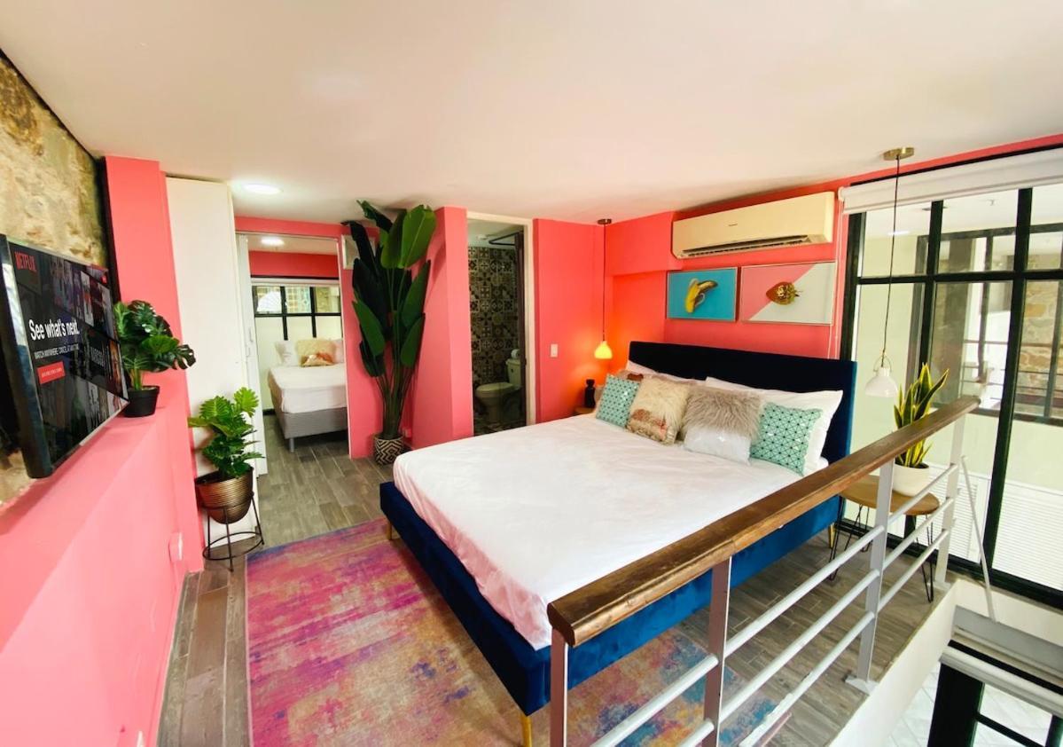 Amazinn Places Casco Viejo Pink Desing And Pool IX Panamá Exteriér fotografie
